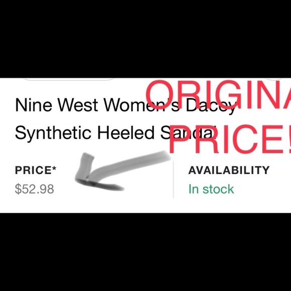 Brand NEW~Nine West Dacey T-Strap Dress Sandals - Picture 7 of 7